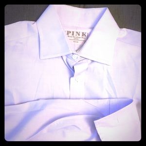 Famous “Thomas Pink” Brand French Cuff Dress Shirt